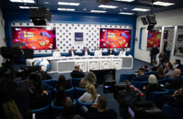 Состоялась пресс-конференция, посвященная новому мультсериалу “Супер Ралли”.