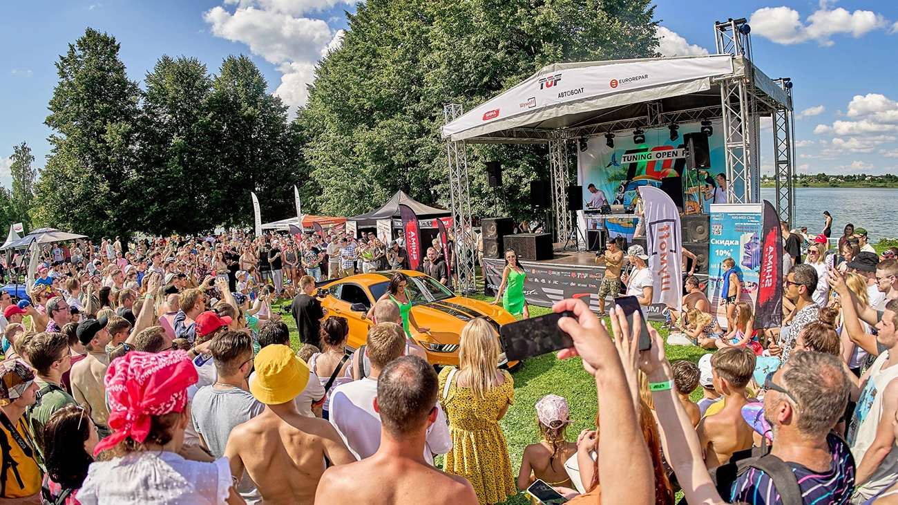 Tuning Open Fest 2023 при поддержке телеканала «Авто Плюс»